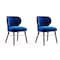 Manhattan Comfort Strine Dining Chair in Royal Blue (Set of 2) 2-DC045-BL - alternate 1
